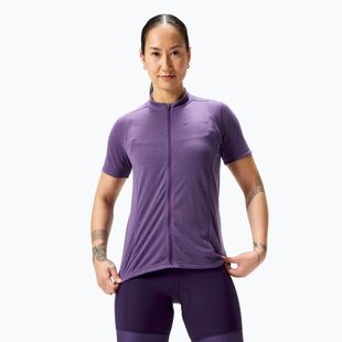 Koszulka rowerowa damska Endura Loop Zipped heather