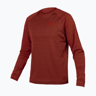 Longsleeve rowerowy męski Endura Singletrack Fleece brick