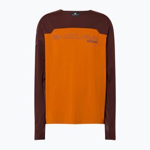 Longsleeve rowerowy dziecięcy Endura MT500 Burner end orange