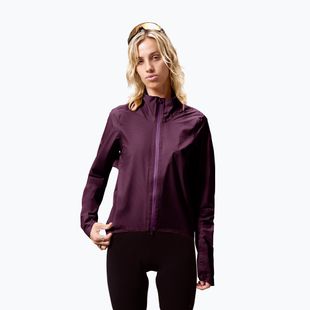 Kurtka rowerowa damska Endura Alltrack Race Cape black cherry
