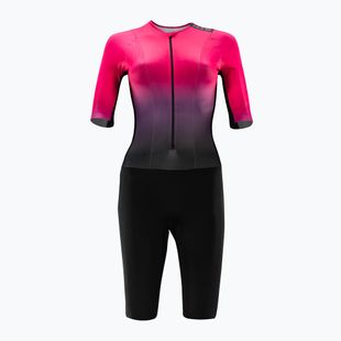 Kombinezon triathlonowy damski HUUB Collective Tri Suit black/rose fade