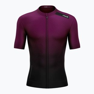 Koszulka rowerowa męska HUUB Core 4 burgundy fade