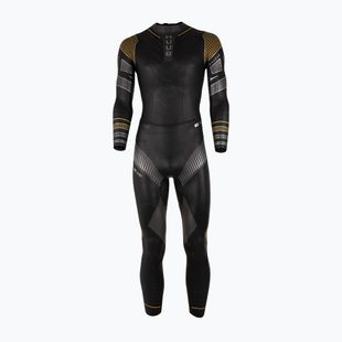 Pianka triathlonowa męska HUUB Pinnacle 5:3 mm silver/yellow