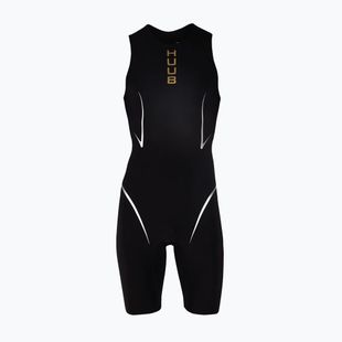 Strój pływacki jednoczęściowy męski HUUB TC Performance Swimskin black/gold