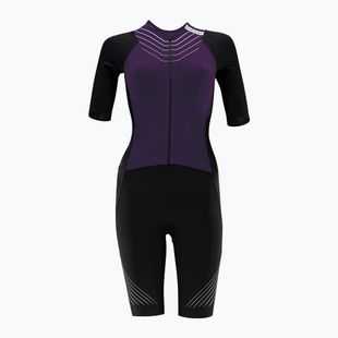 Kombinezon rowerowy damski HUUB Pinnacle Tri Suit W black/grape