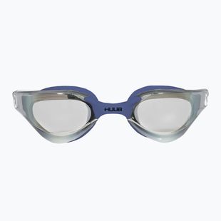 Okulary do pływania HUUB Thomas Lurz steel blue/light smoke silver mirror