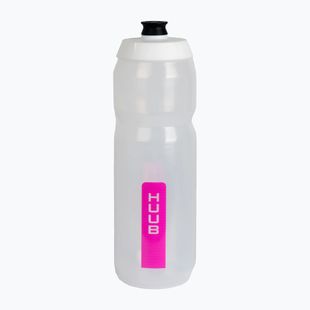 Bidon rowerowy HUUB Water Bottle 750 ml clear pink