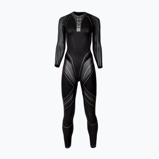 Pianka triathlonowa damska HUUB Aegis XV 3:3 black/silver