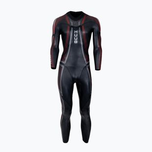 Pianka triathlonowa męska HUUB Aerious III 3:5 black/red