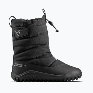 Buty barefoot dziecięce Vivobarefoot Tracker Boot At Kids obsidian