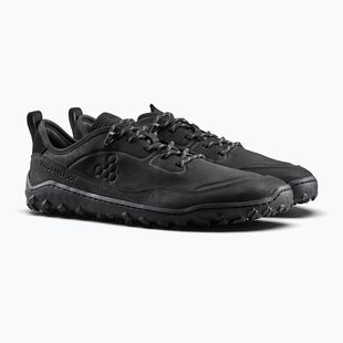 Buty barefoot męskie Vivobarefoot Tracker Leather Low obsidian
