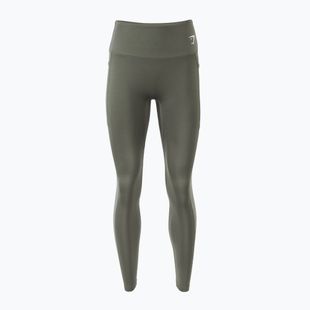 Legginsy treningowe damskie Gymshark Training Mesh green