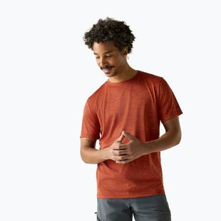 Koszulka trekkingowa męska REGATTA Fingal Edition rusty orange