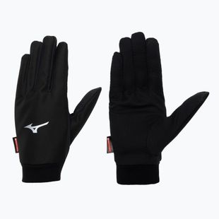 Rękawiczki do biegania Mizuno Wind Guard black