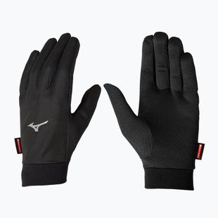 Rękawiczki do biegania Mizuno Wind Guard black