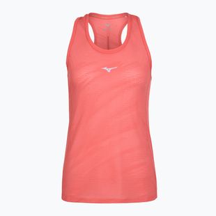 Koszulka do biegania damska Mizuno Aero Tank sunkissed coral
