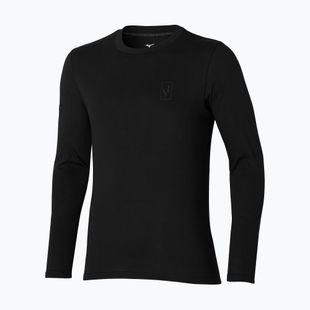 Longsleeve piłkarski męski Mizuno Sergio Ramos czarna P2MA2S5509