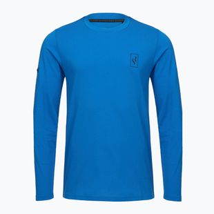 Longsleeve piłkarski męski Mizuno Sergio Ramos niebieska P2MA2S5526