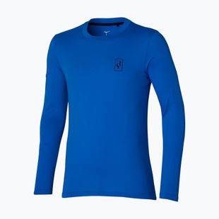 Longsleeve piłkarski męski Mizuno Sergio Ramos niebieska P2MA2S5526