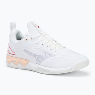 Buty do siatkówki damskie Mizuno Wave Luminous 3 white/aleutian/cloud pink
