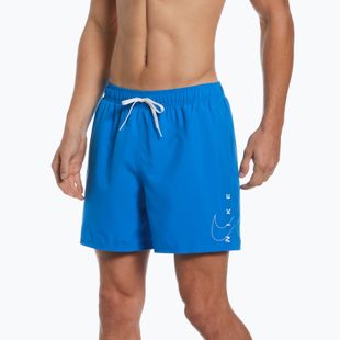 Szorty kąpielowe męskie Nike Swoosh Break 5" Volley photo blue