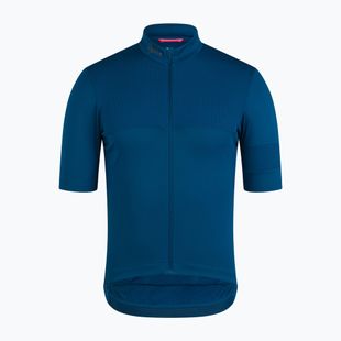 Koszulka rowerowa męska Rapha Brevet Element Jersey jewelled blue/navy