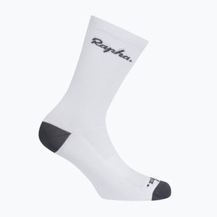 Skarpety Rapha Logo Socks white/grey