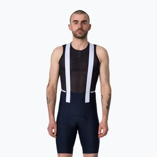 Spodenki rowerowe męskie Rapha Brevet Element Cargo Bib Shorts dark navy/white
