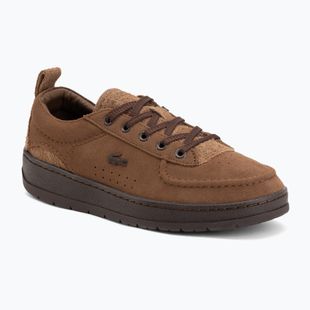 Buty męskie Lacoste Umpire dark brown/dark brown