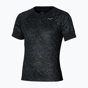 Koszulka do biegania męska Mizuno Graphic Trail Tee black