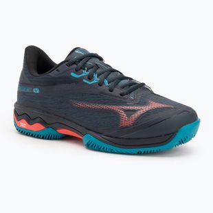 Buty do padla męskie Mizuno Wave Exceed Light 2 Padel salute/ hibiscus/ enamel blue