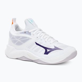 Buty do siatkówki damskie Mizuno Wave Dimension white/violet indigo/camellia rose