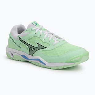 Buty do piłki ręcznej Mizuno Wave Phantom 3 neo mint/black/frontier blue