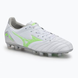 Buty piłkarskie Mizuno Morelia Neo IV Pro Md white/neon green/cool gray 3c