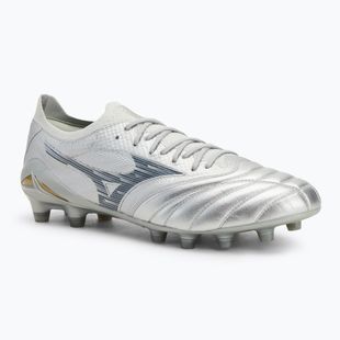 Buty piłkarskie męskie Mizuno Morelia Neo IV β Elite Md galaxy silver/8605C/Cool gray 3c