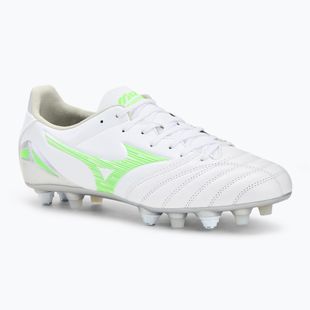 Buty piłkarskie męskie Mizuno Morelia Neo IV Pro Mix white/neon green/cool gray 3c