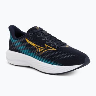 Buty do biegania dziecięce Mizuno Enerzy Rider Jr baritone blue/citrus/capri breeze
