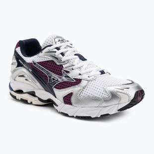 Buty Mizuno Wave Rider 10 white/baritone blue/dark purple