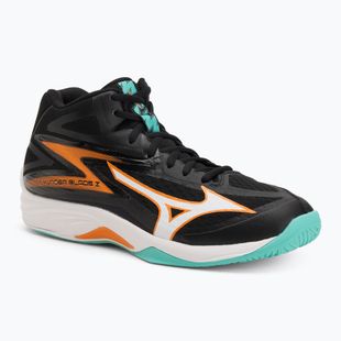 Buty do siatkówki Mizuno Thunder Blade Z Mid black/tangelo/ice green