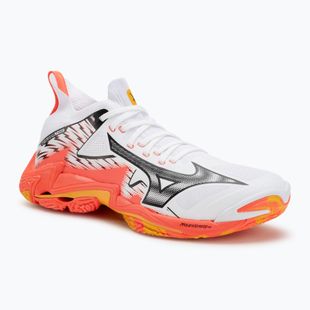 Buty do siatkówki Mizuno Wave Lightning Neo 3 white/fiery coral 2/citrus