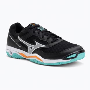 Buty do piłki ręcznej Mizuno Wave Phantom 3 black/tangelo/ice green