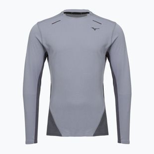 Longsleeve do biegania męski Mizuno Tech Thermal Charge quiksilver