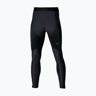 Legginsy do biegania męskie Mizuno Tech Thermal Charge Long black