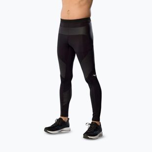 Legginsy do biegania męskie Mizuno Tech Biogear Sonic Long black