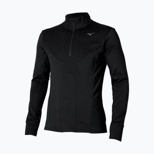 Bluza do biegania męska Mizuno Active Warm Half Zip black