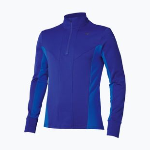 Bluza do biegania męska Mizuno Active Warm Half Zip sodalite blue