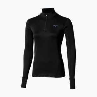 Bluza do biegania damska Mizuno Active Warm Half Zip black