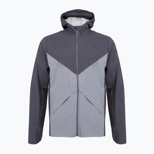 Kurtka do biegania męska Mizuno Tech Thermal Charge Hooded quiksilver