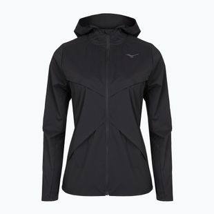 Kurtka do biegania damska Mizuno Tech Thermal Charge Hooded black