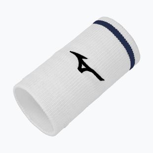 Frotka na nadgarstek Mizuno Wristband Long With Line 6P white/estate blue